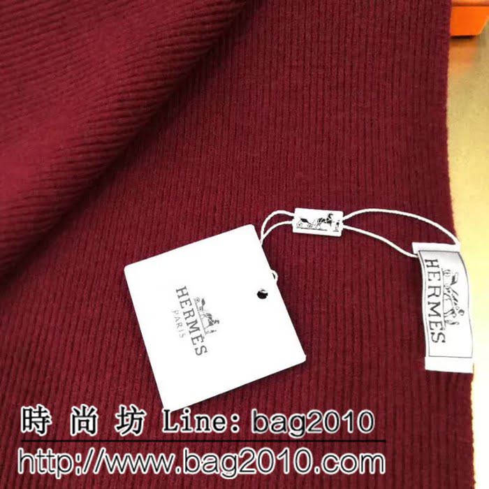 HERMES愛馬仕專櫃同步2018男士冬季兔絨圍巾 男女同款 LLWJ7564